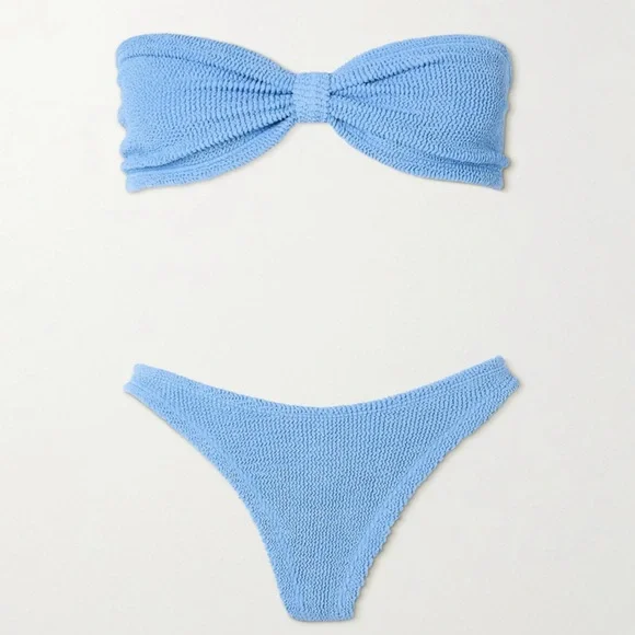 NWT Hunza g tina bikini in cornflower